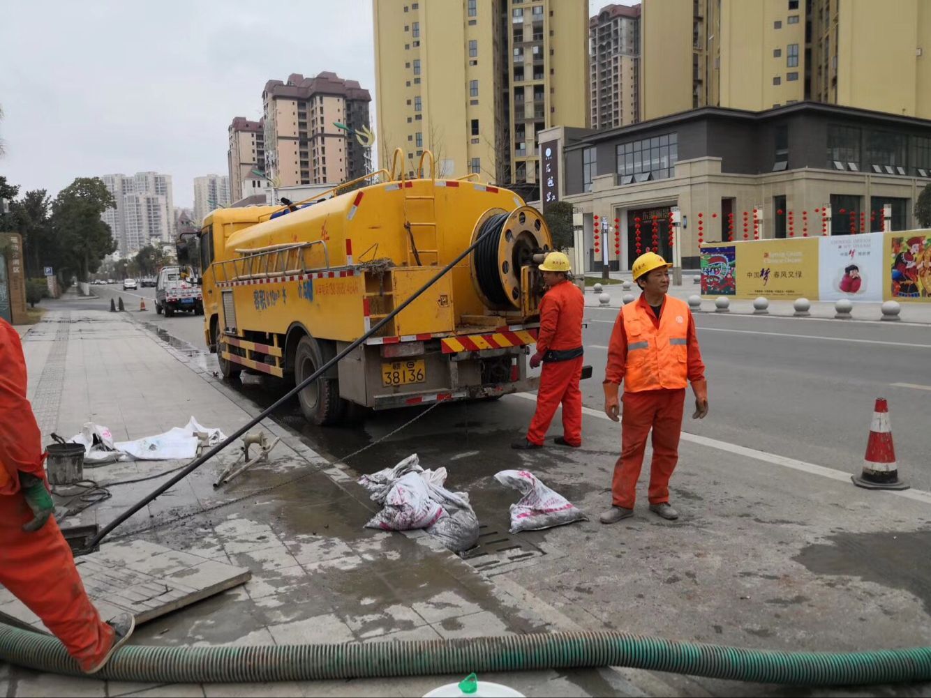梨树排污管道清淤-管道清洗